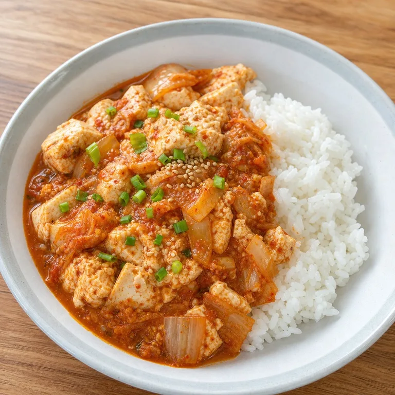 Kimchi Sundubu Deopbap