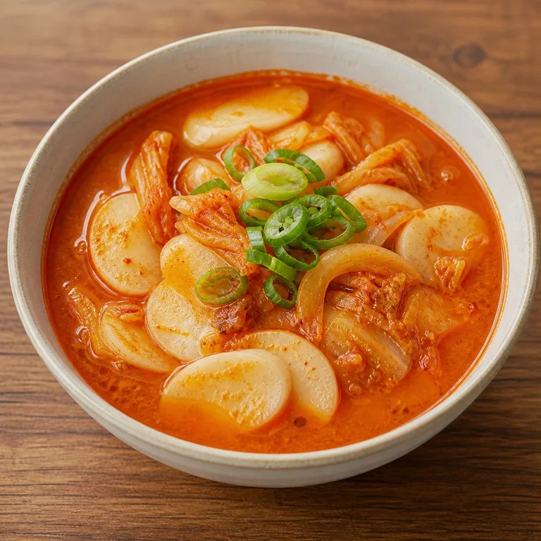 Gimchi Eolkeun Tteokguk