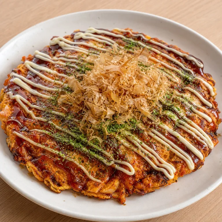 Gimchi Okonomiyaki