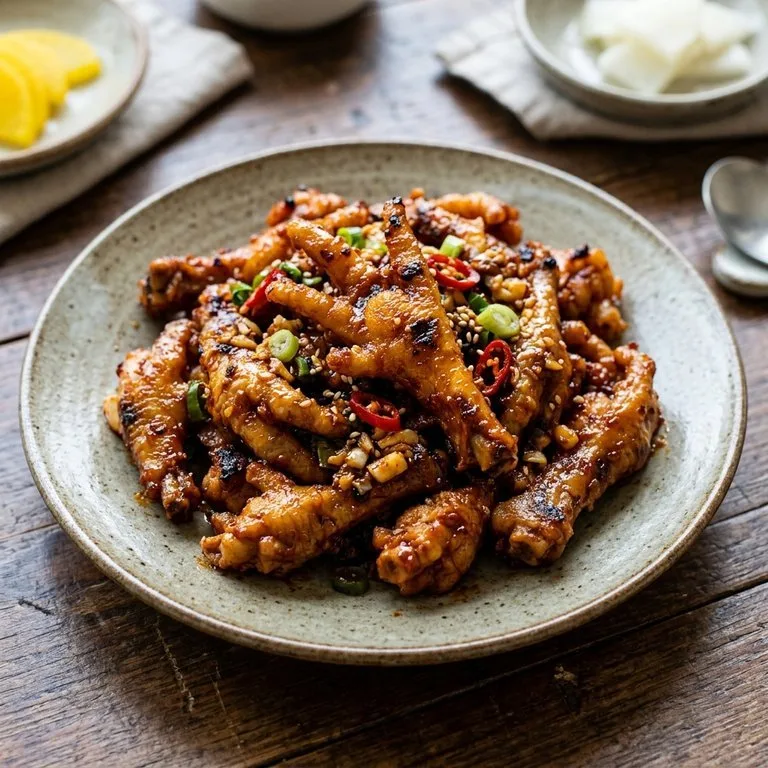 Sup Ceker Ayam Tanpa Tulang Pedas