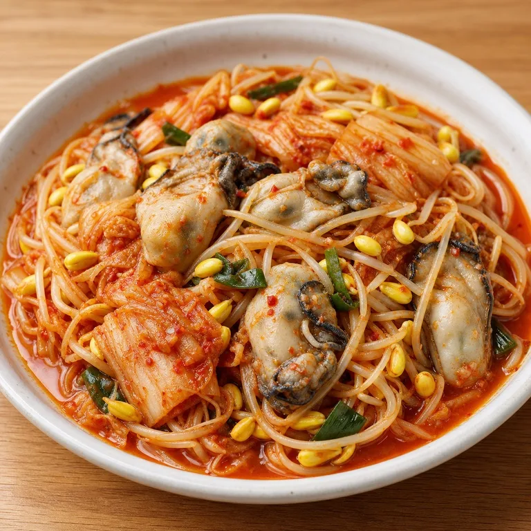 김치콩나물굴