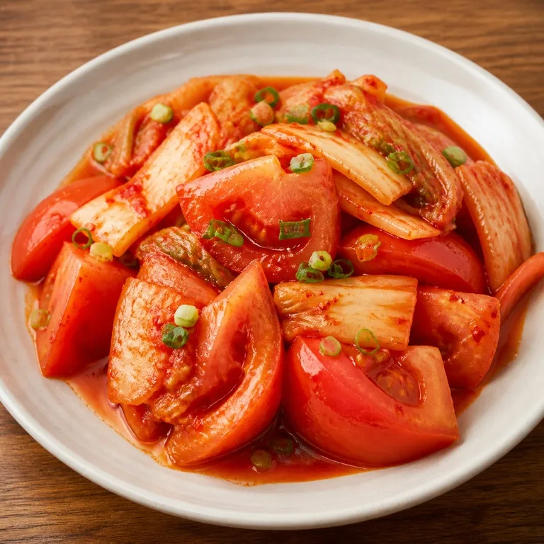 김치토마토