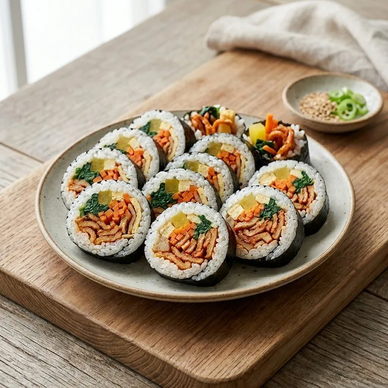 Gimbap Kue Ikan Pedas