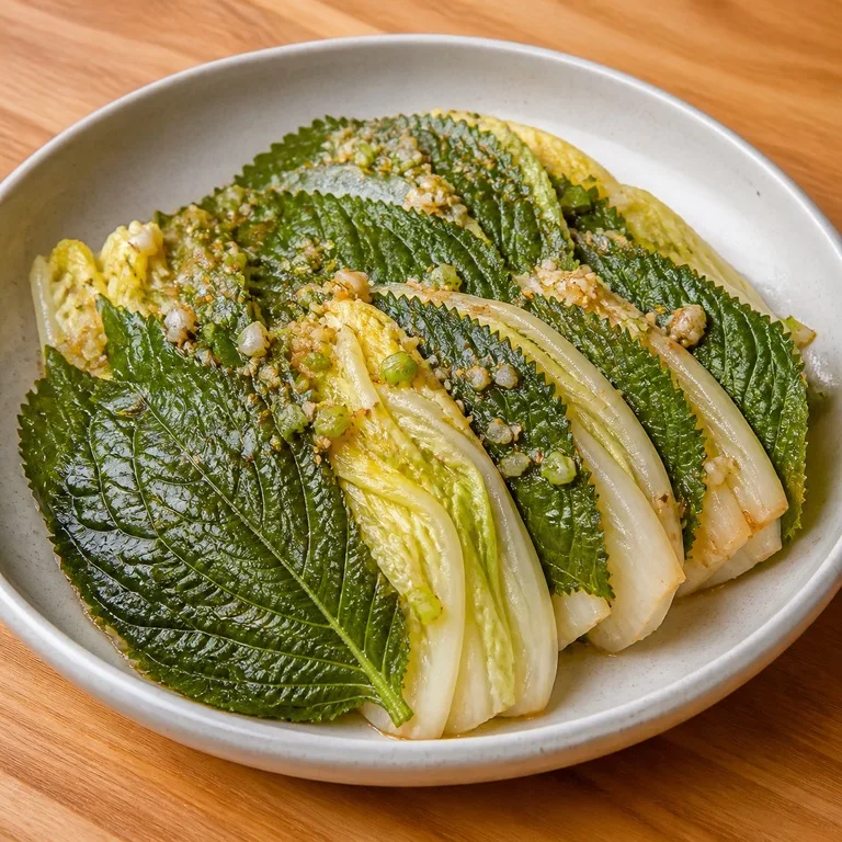 Hoja de Perilla y Repollo