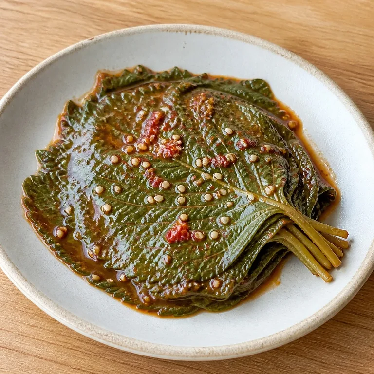 Marinada de Salsa de Soja y Hoja de Perilla