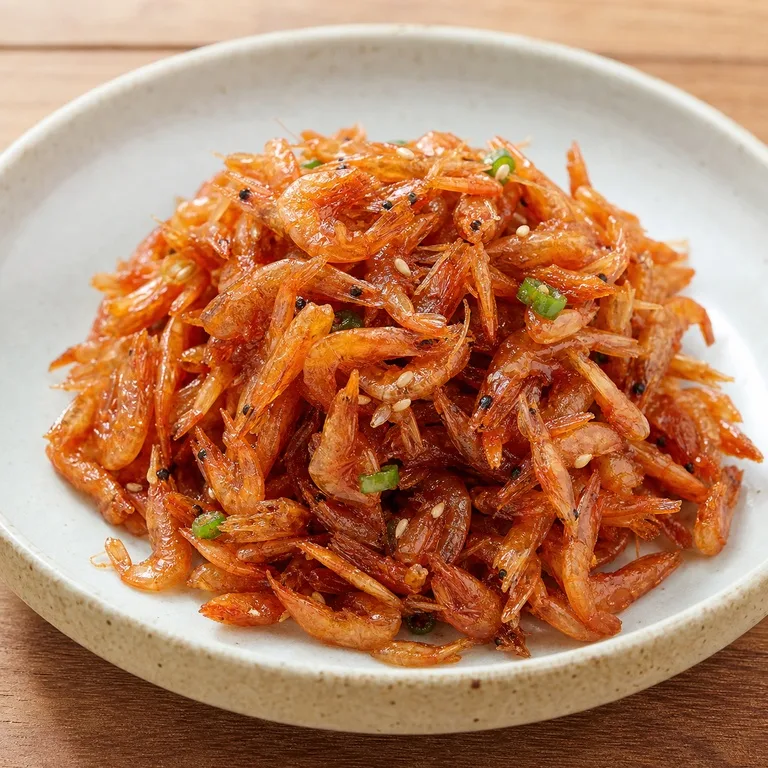 干し小エビの炒め物