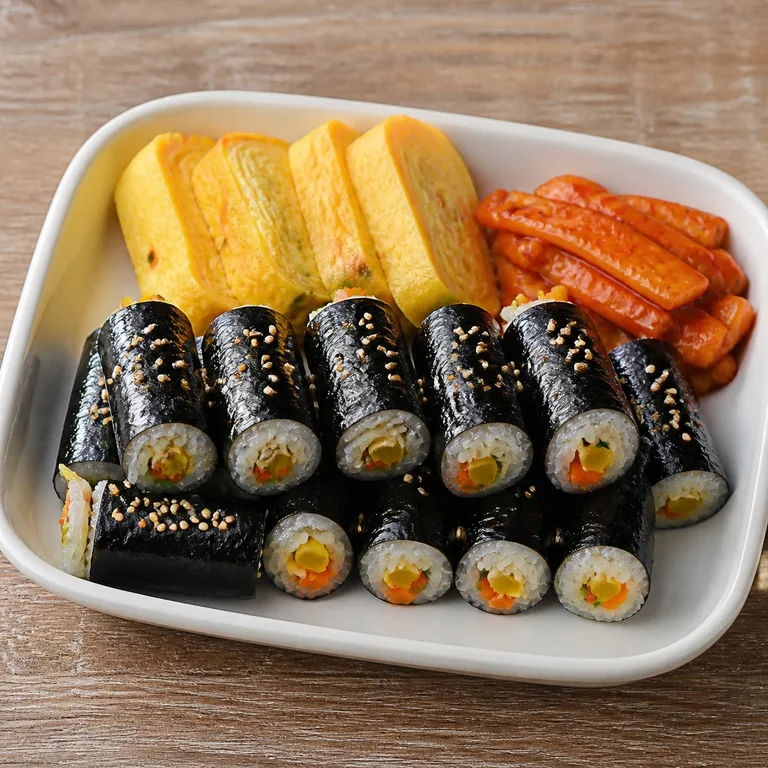 ちびキンパプ弁当
