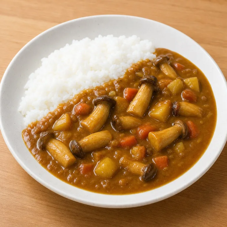 ちびエリンギカレー