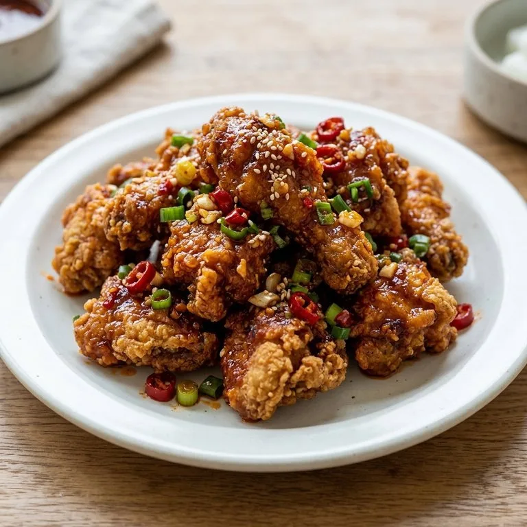 ไก่กัมปุงรสเผ็ด