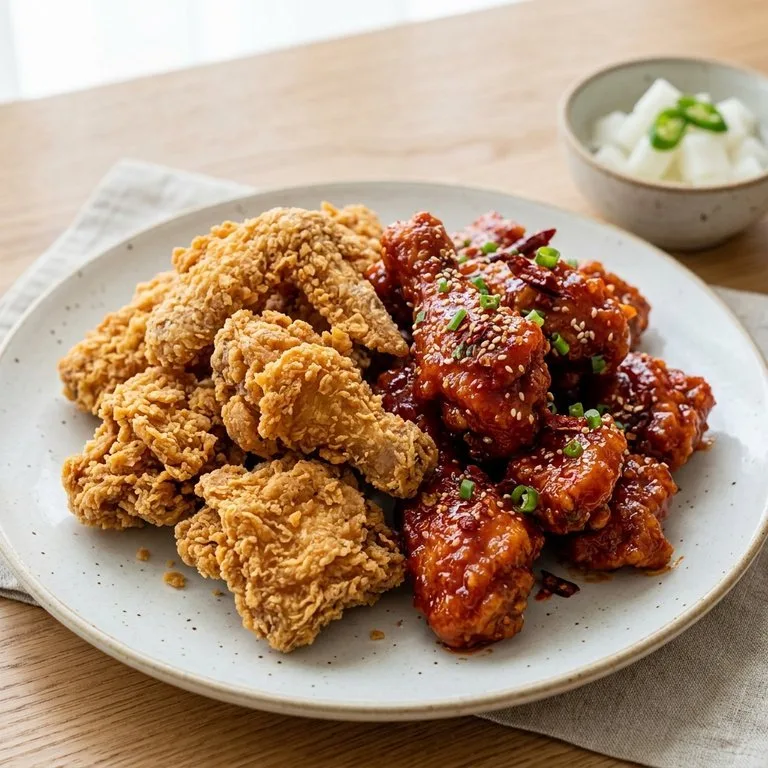 ไก่ทอดสองใจรสเผ็ด