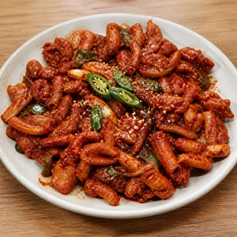 꼼장어양념