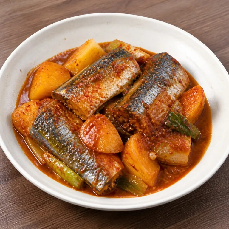 꽁치감자