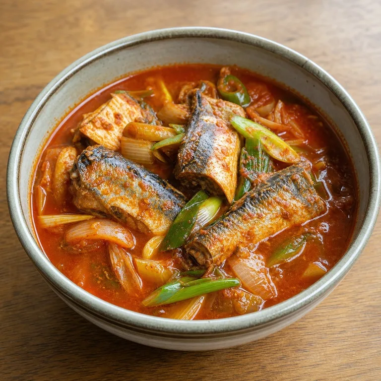 꽁치고추장찌개