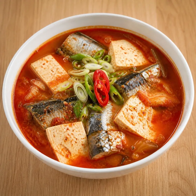 꽁치두부찌개