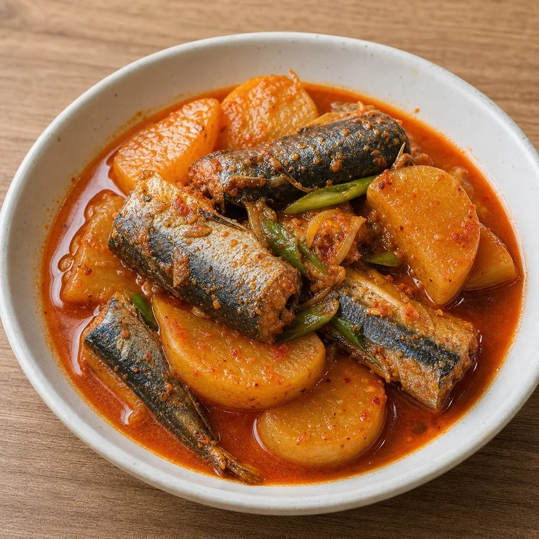 꽁치무우