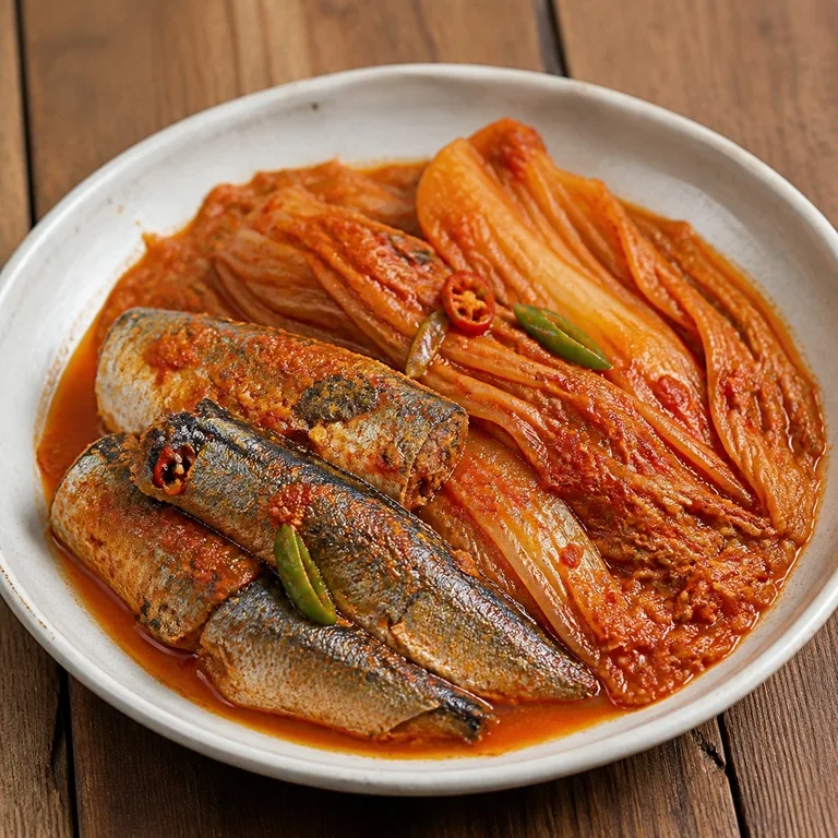꽁치묵은지