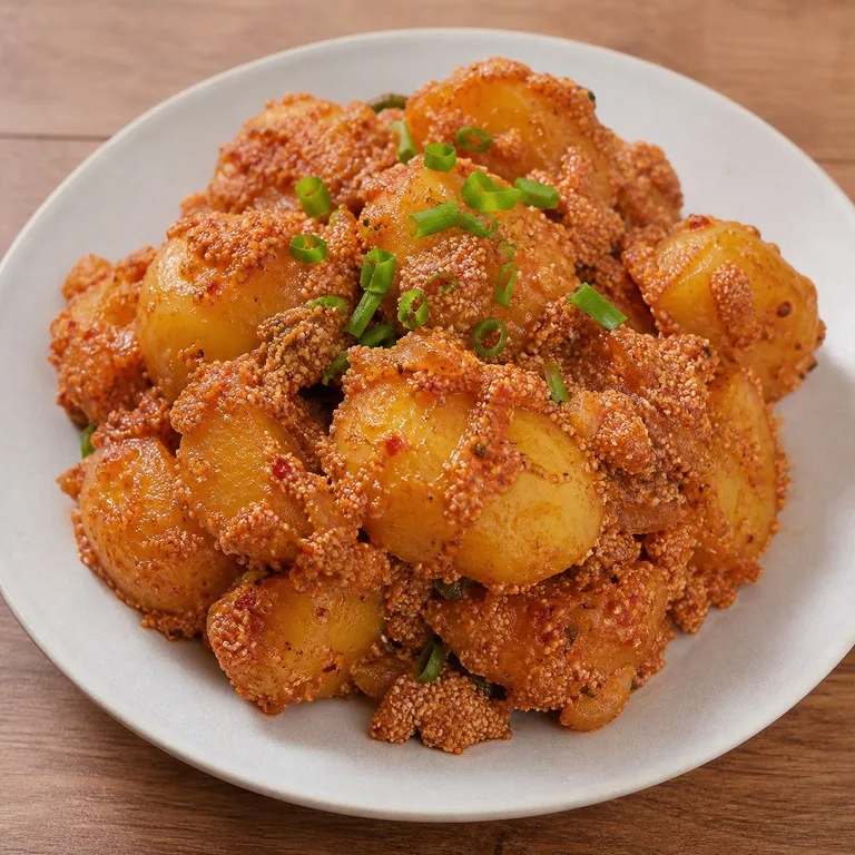 꽁치알감자