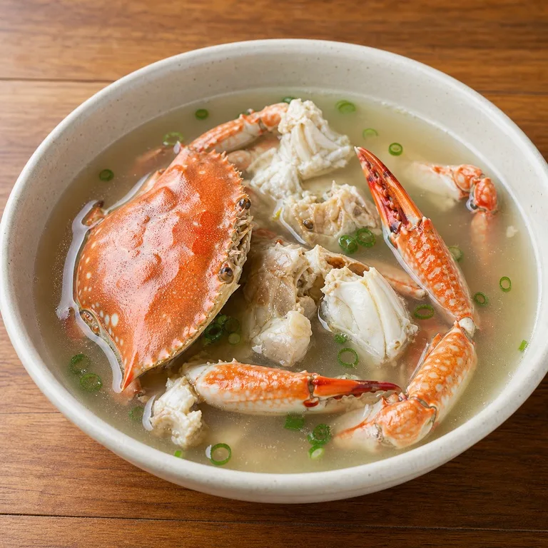 꽃게육수
