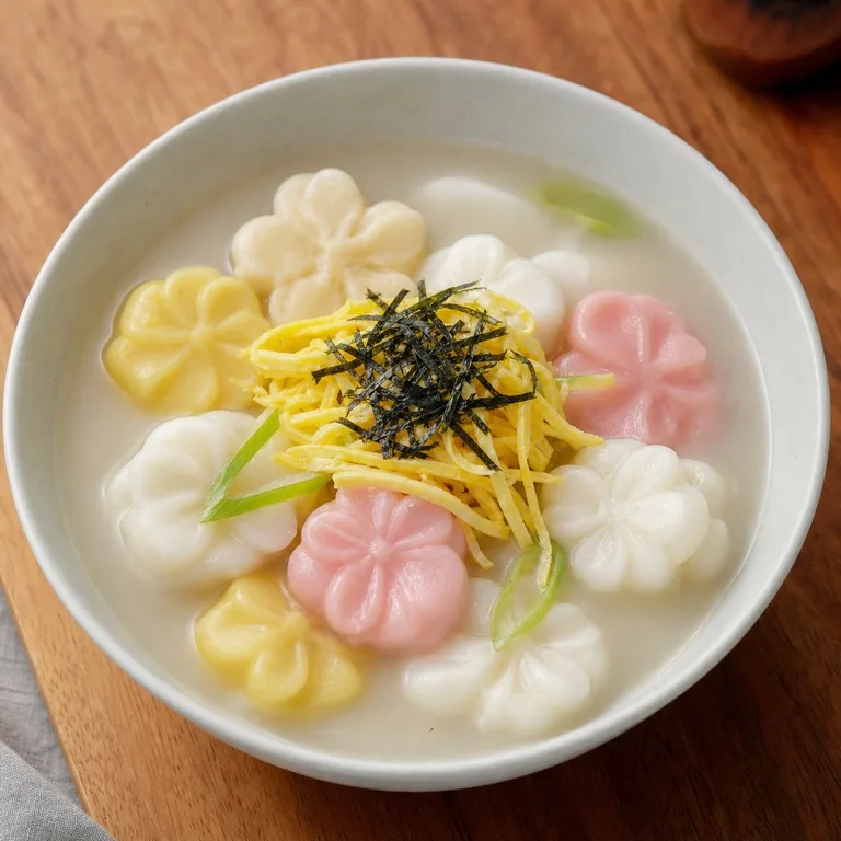 꽃떡국