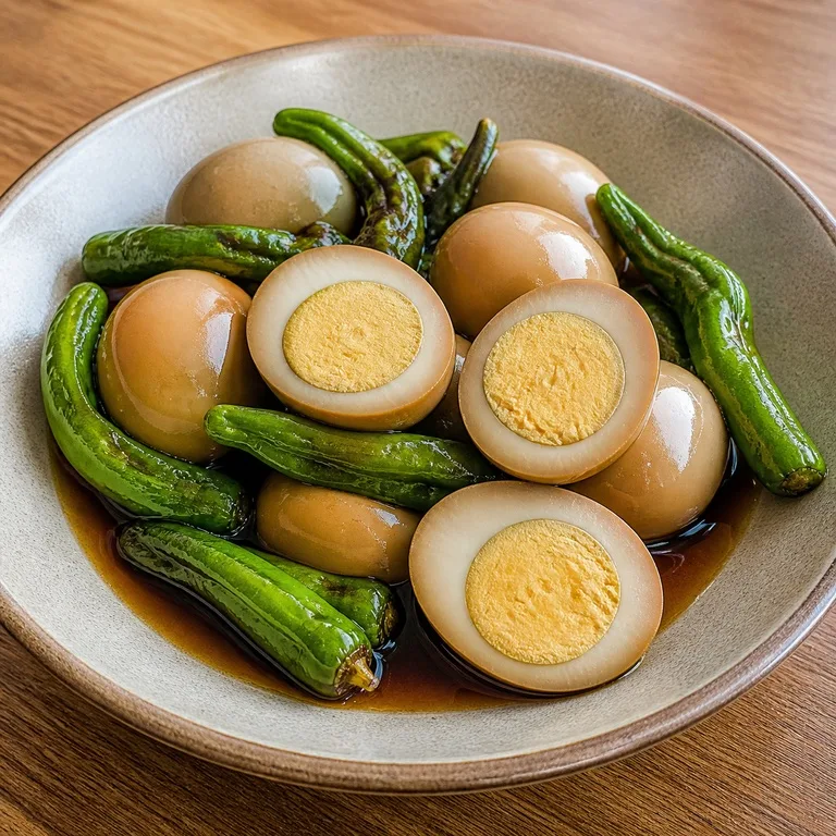 꽈리고추구운계란장