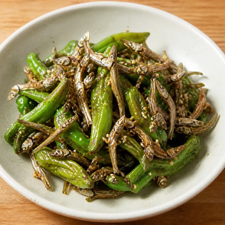꽈리고추멸치무침
