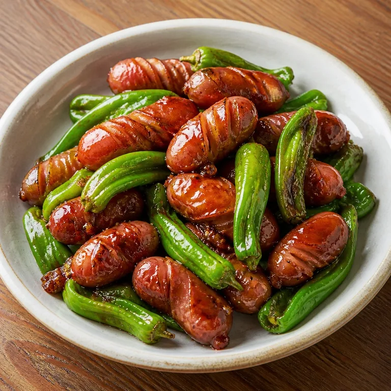 꽈리고추소시지
