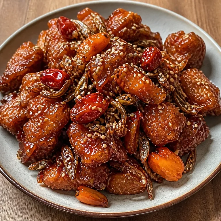 꽈리멸치치킨