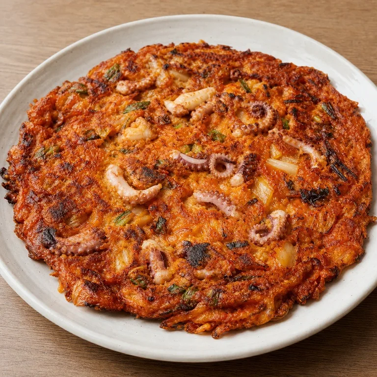 낙지김치빈대떡