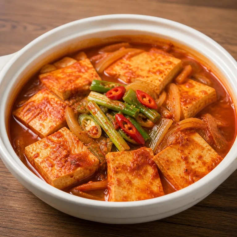 냄비두부조림