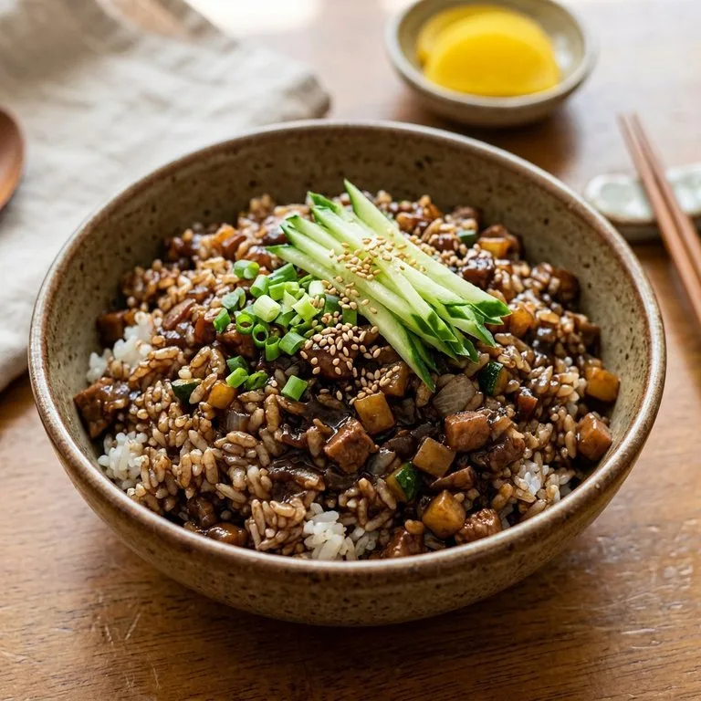 ข้าวราดจาจังสูตรปรมาจารย์