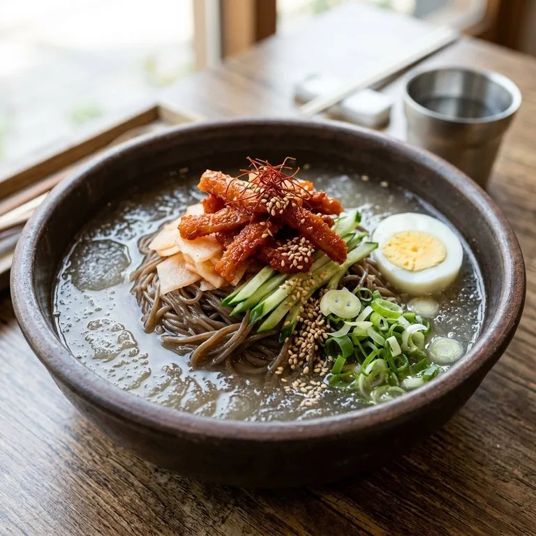 บะหมี่เย็นน้ำปลาพอลล็อค
