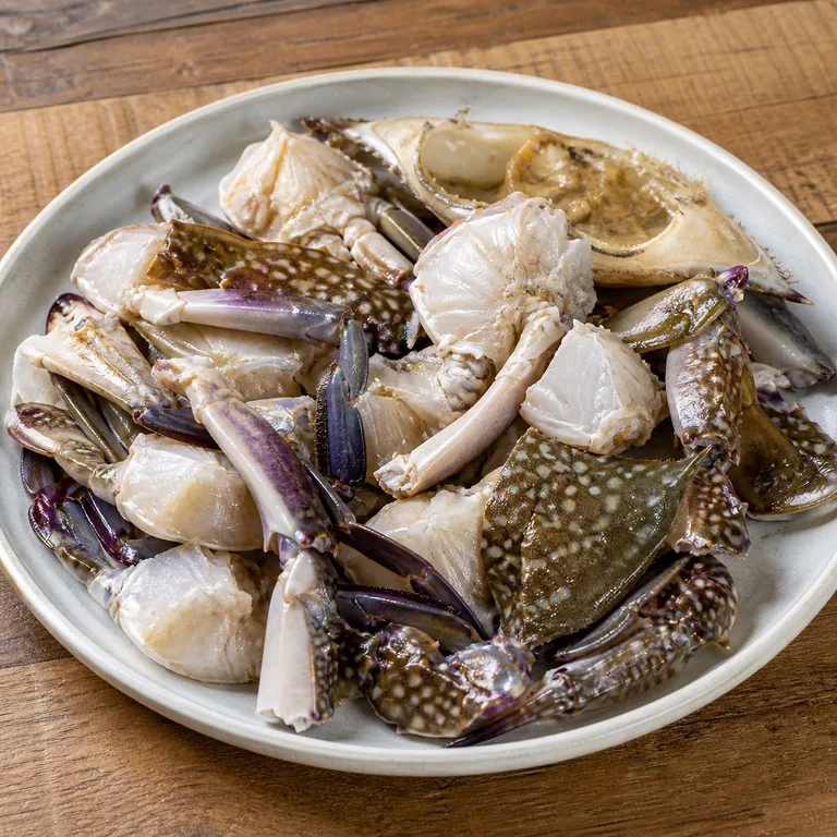 냉동절단꽃게