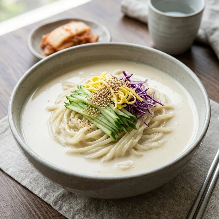บะหมี่เย็นน้ำเต้าหู้พรีเมียม