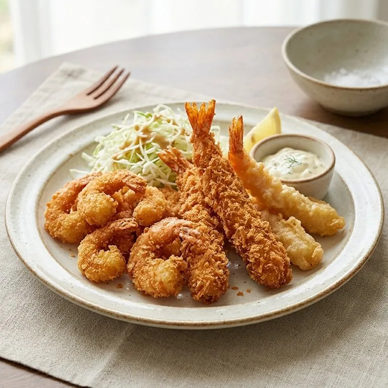 กุ้งทอดรวมมิตร