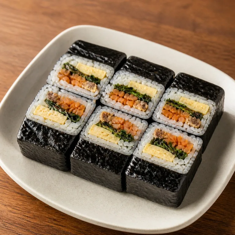 Gimbap kotak