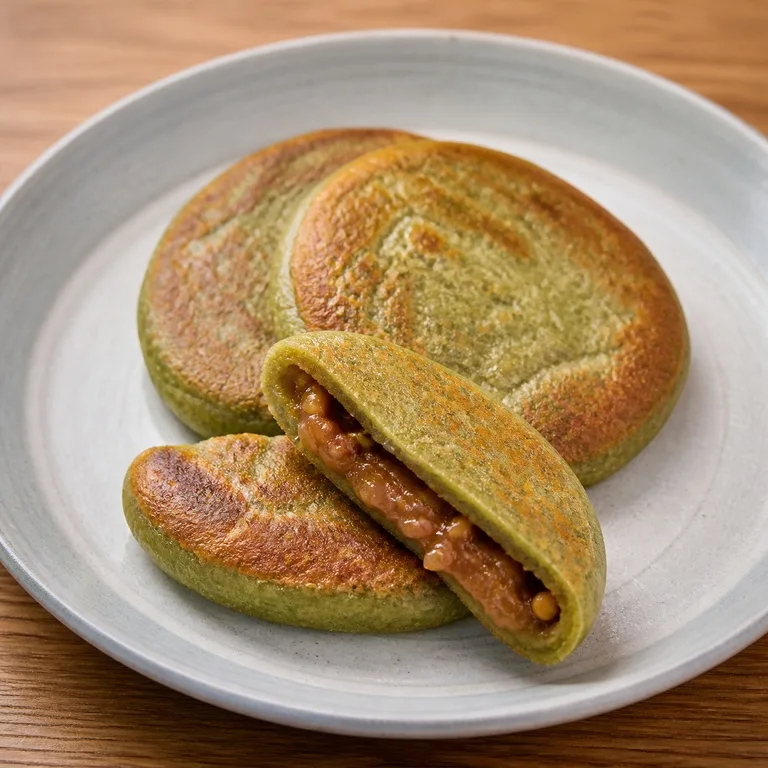 녹차맛호떡