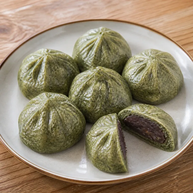 抹茶蒸し