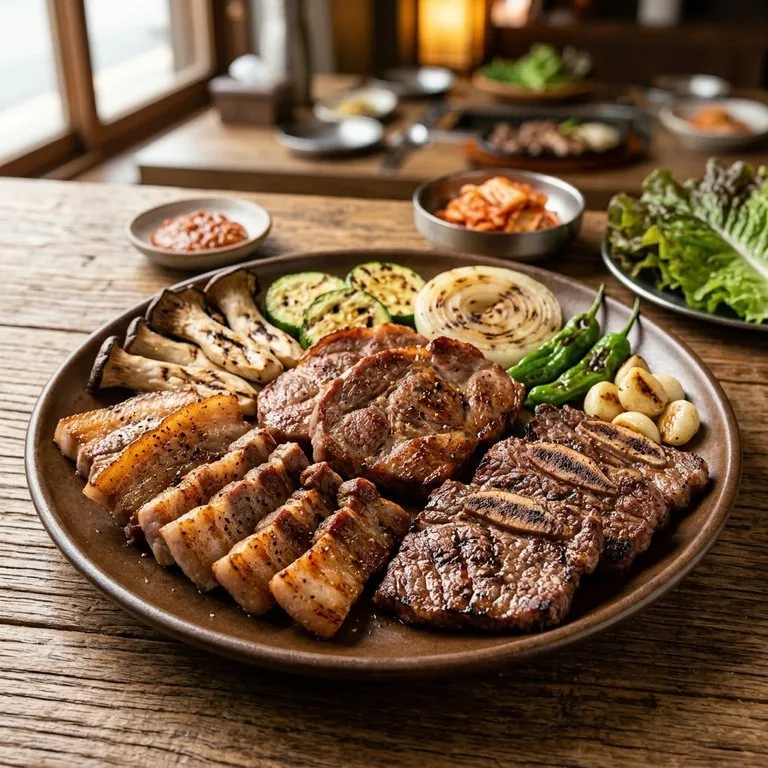เนื้อย่างรวมมิตร