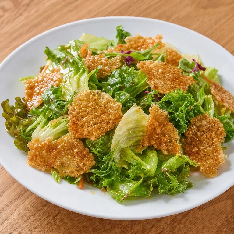 Salad selada nasi kerak