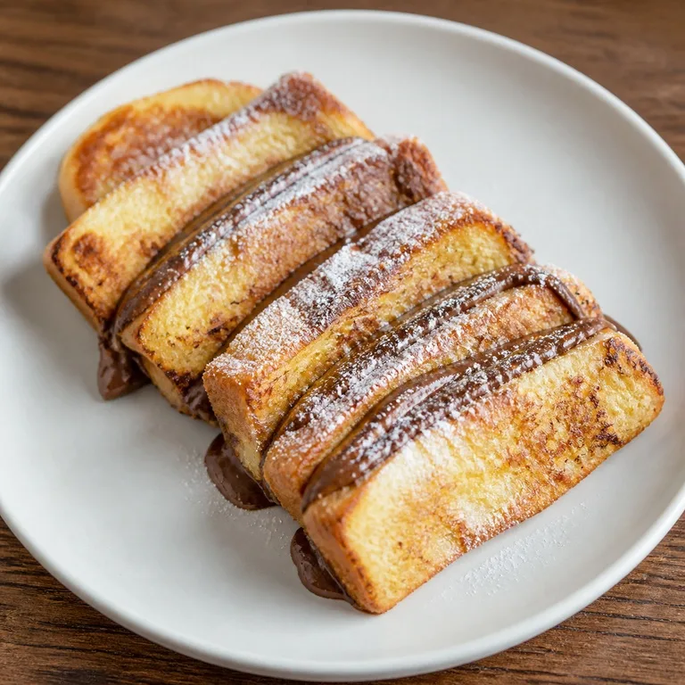 French roll Nutella
