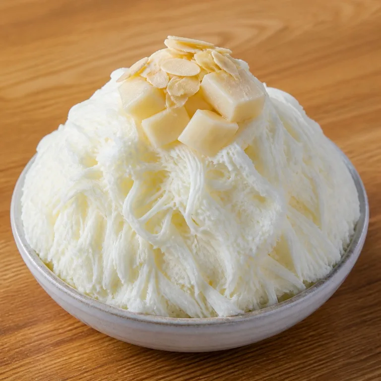 Bingsu susu kepingan salju