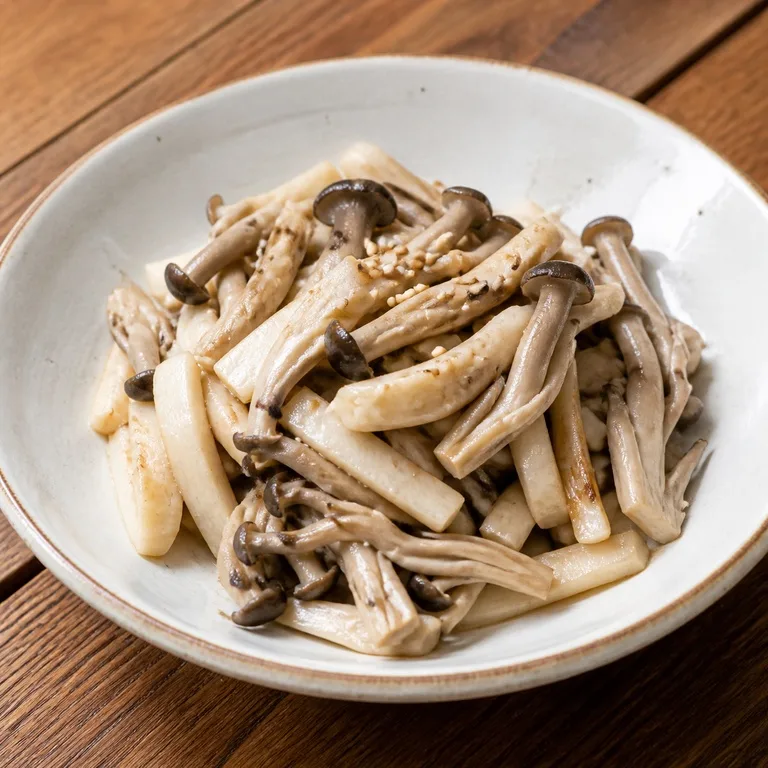 เห็ดนางฟ้ากับมันเทศ
