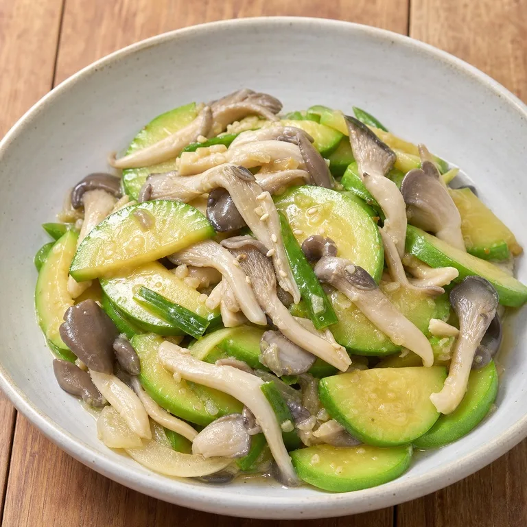 เห็ดนางฟ้ากับซูกินี