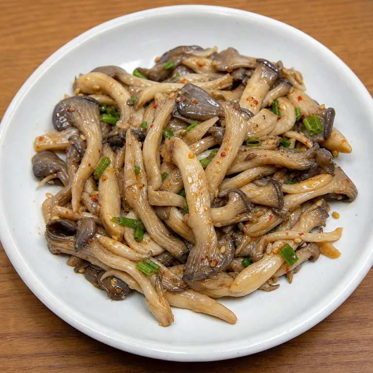 เห็ดนางฟ้าปรุงรส