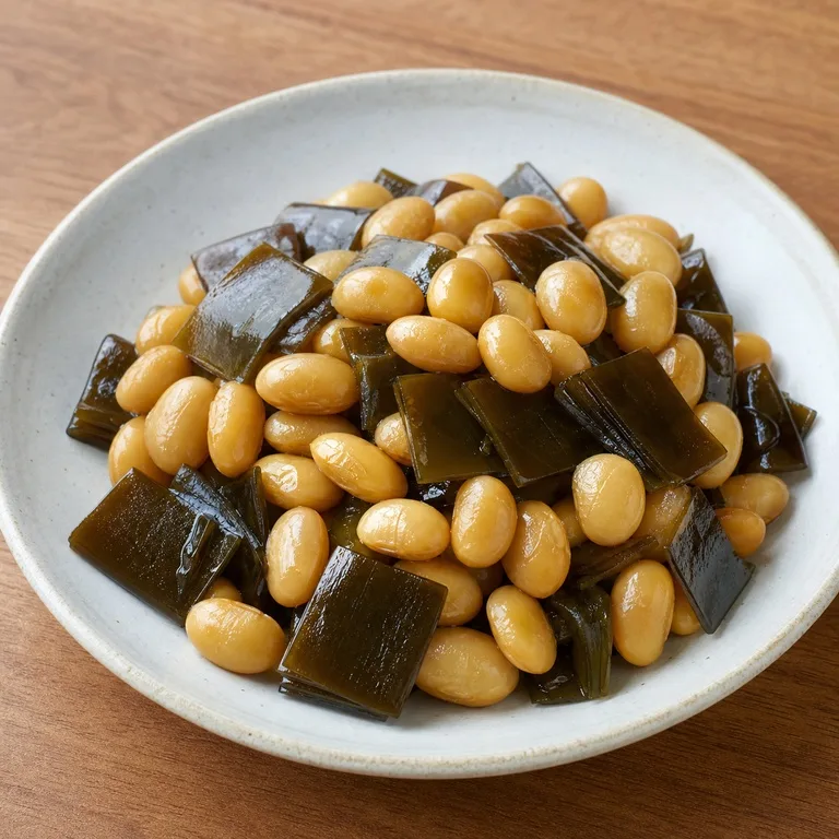 昆布と豆