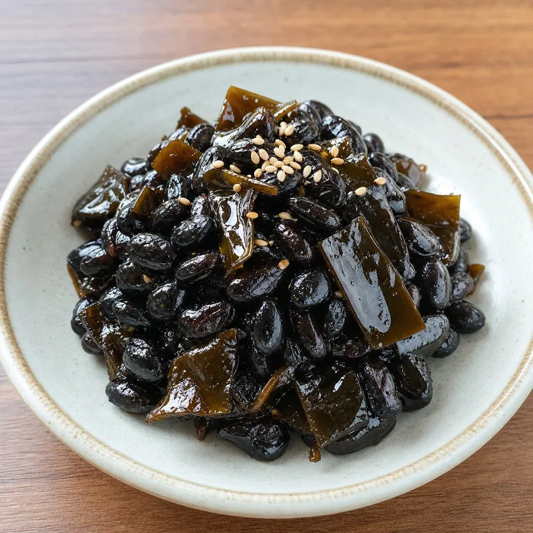 昆布と豆の煮付け