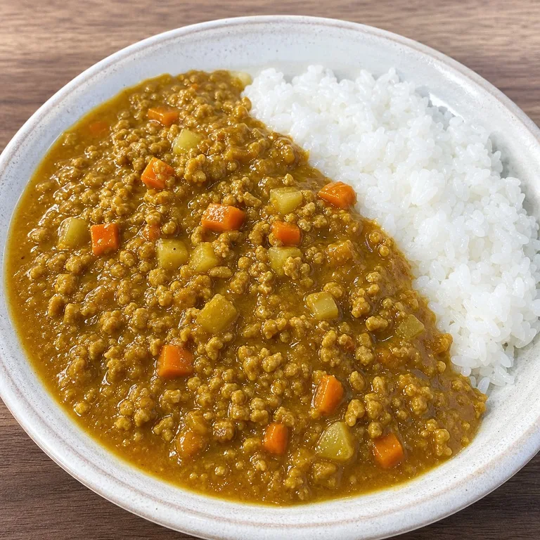 豚ひき肉カレー