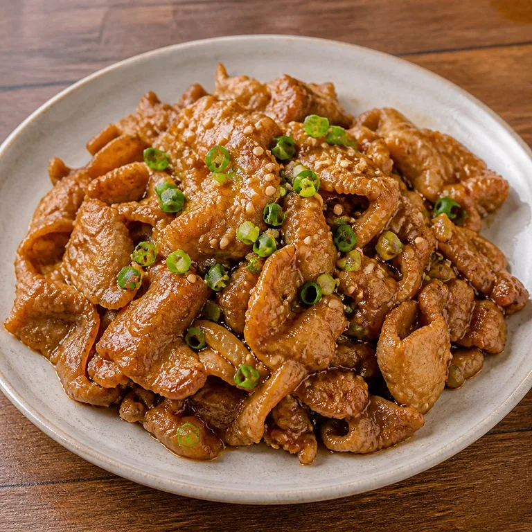 단짠간장제육