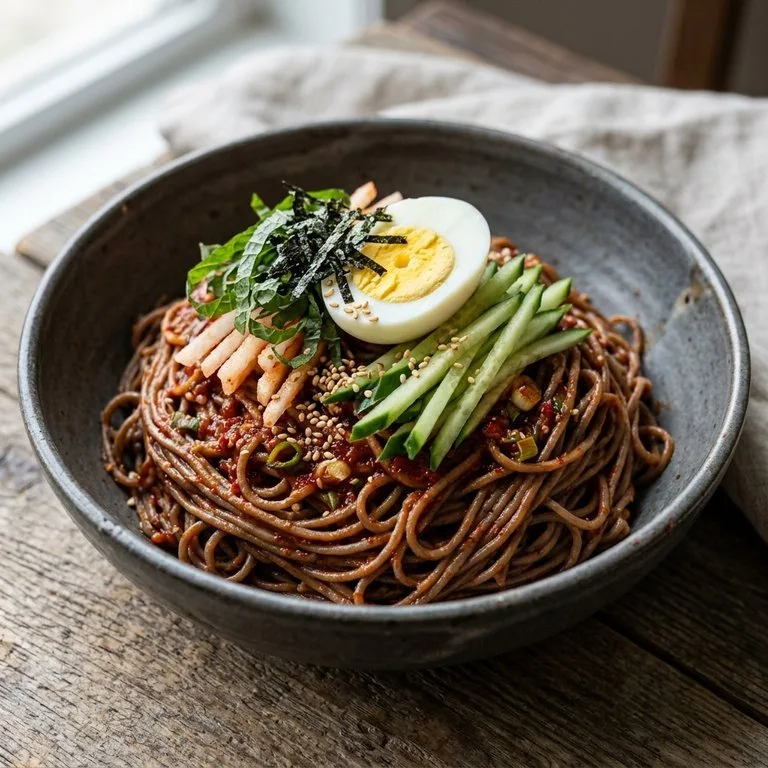 บะหมี่บัควีทเย็น