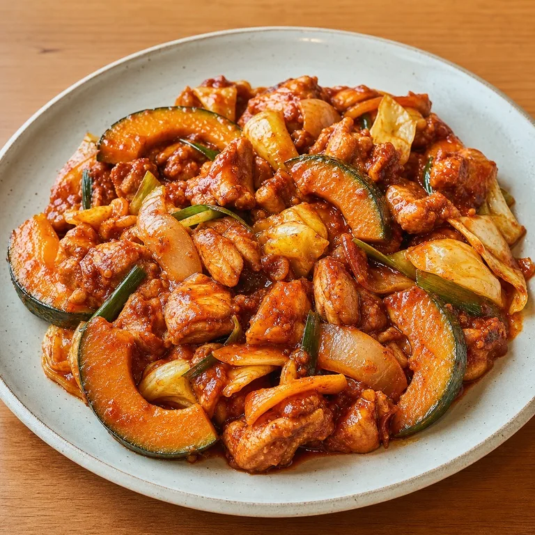 단호박닭갈비